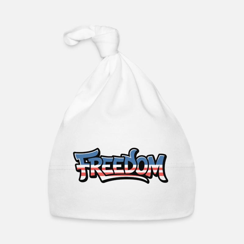 Conception de la Déclaration de Typographie de la Liberté Bonnet bio Bébé