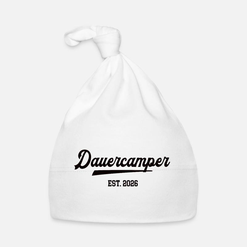 Campeur de longue durée 2026 Camper Camping de longue durée Camping de longue durée Bonnet bio Bébé
