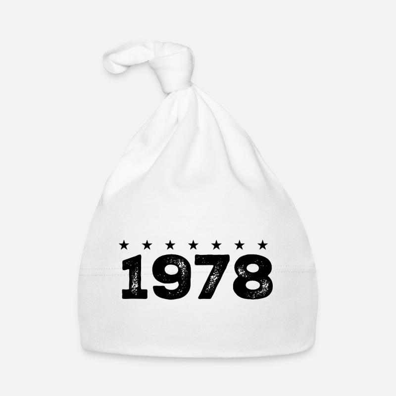 Made in 1978  Bonnet bio Bébé