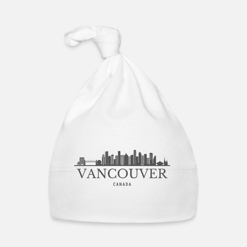 Vancouver Canada, silhouette de Vancouver Bonnet bio Bébé