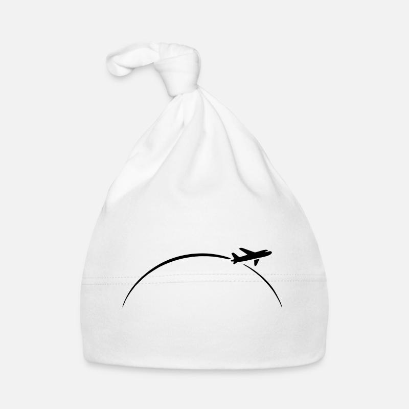 airplane Organic Baby Cap