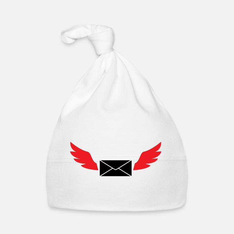 Express Mail Envelope Winged Post Organic Baby Cap
