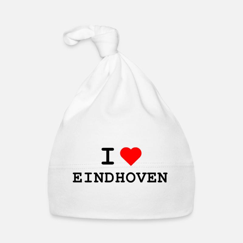 Ich liebe Eindhoven - I love Eindhoven Baby Bio-Mütze