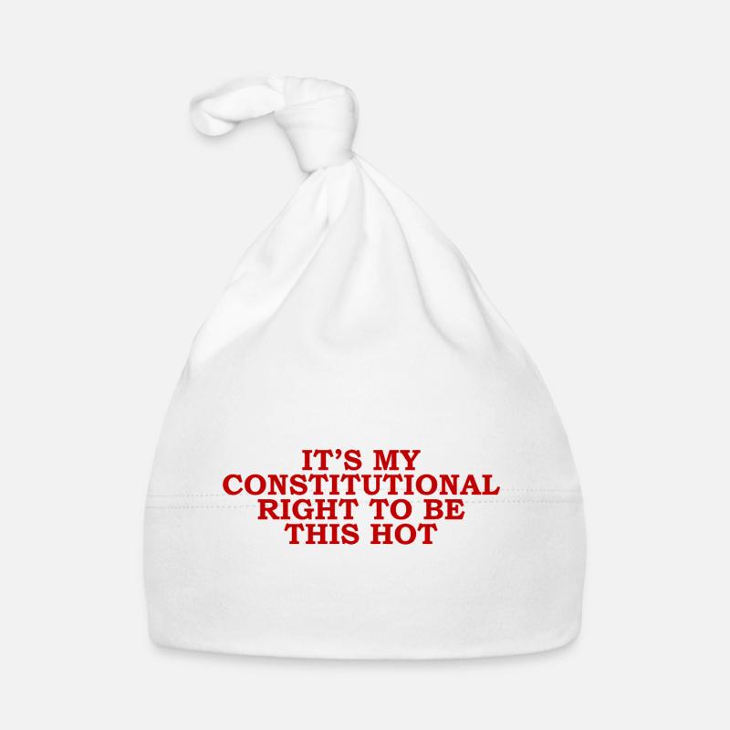 Déclaration sarcastique drôle Bonnet bio Bébé