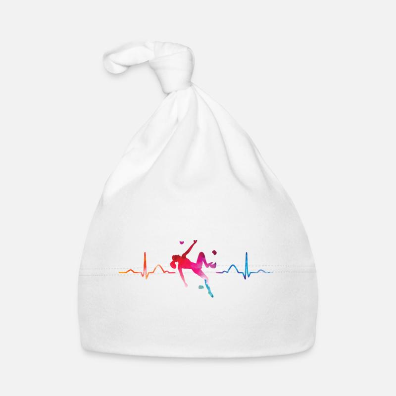 Battement de cœur de Boulderer Bloc Bloc Bonnet bio Bébé