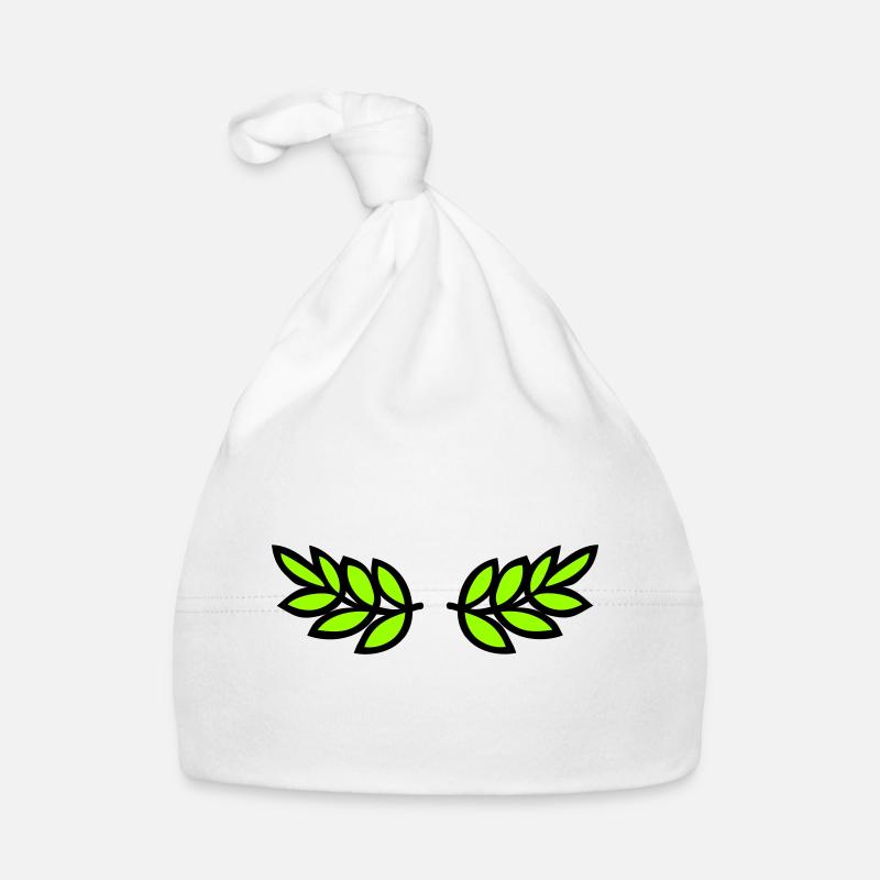 Lorbeer (Flach) Baby Bio-Mütze