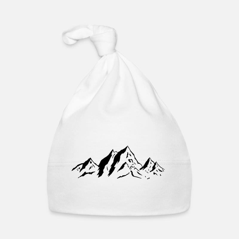 Mountains Baby Bio-Mütze