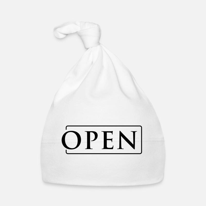 OPEN in Rahmen Baby Bio-Mütze
