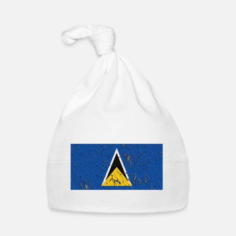 St Lucia Baby Bio-Mütze