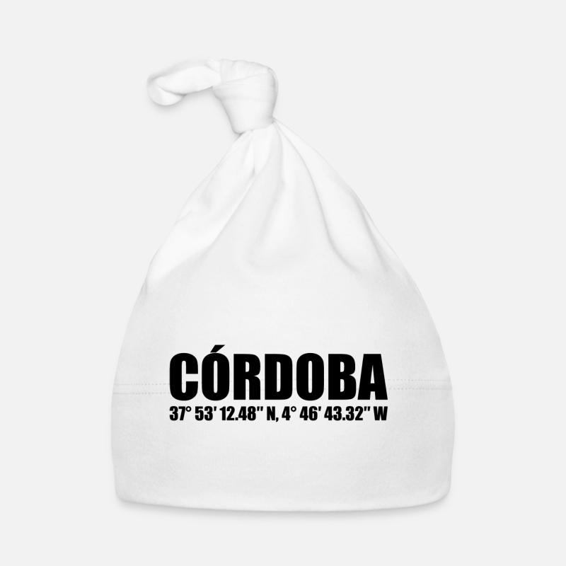 Córdoba Coordinates Organic Baby Cap