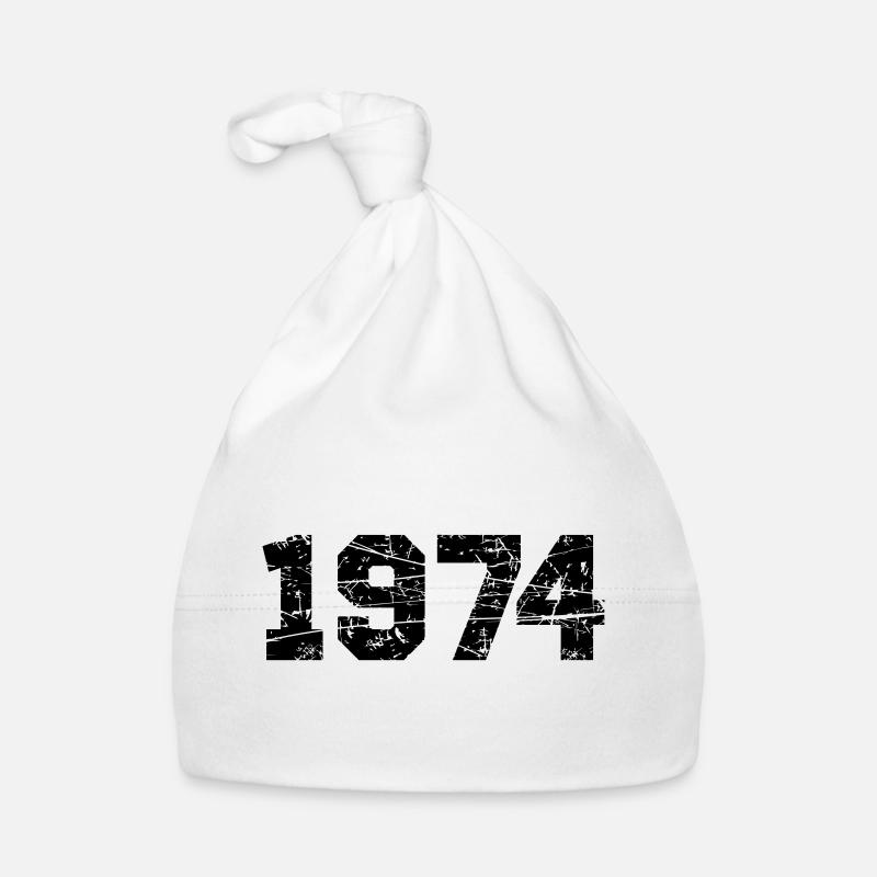 1974 - Bonnet bio Bébé - blanc