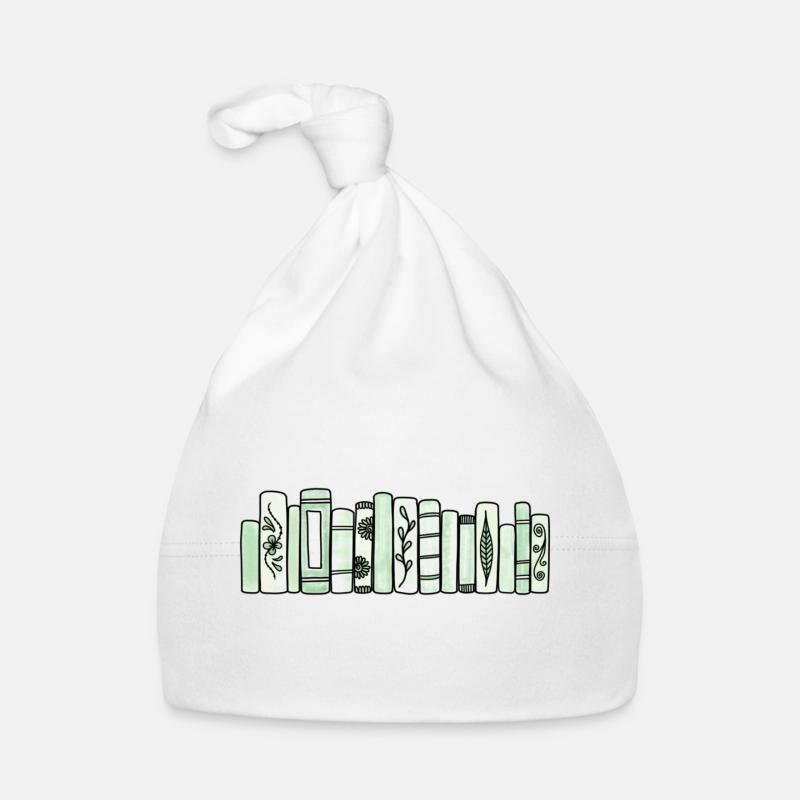 Livres Pastel Vert Bonnet bio Bébé