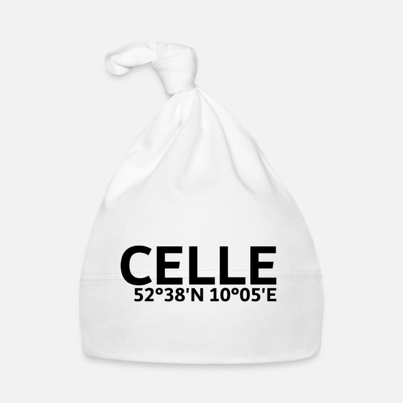 Celle coordinates Organic Baby Cap