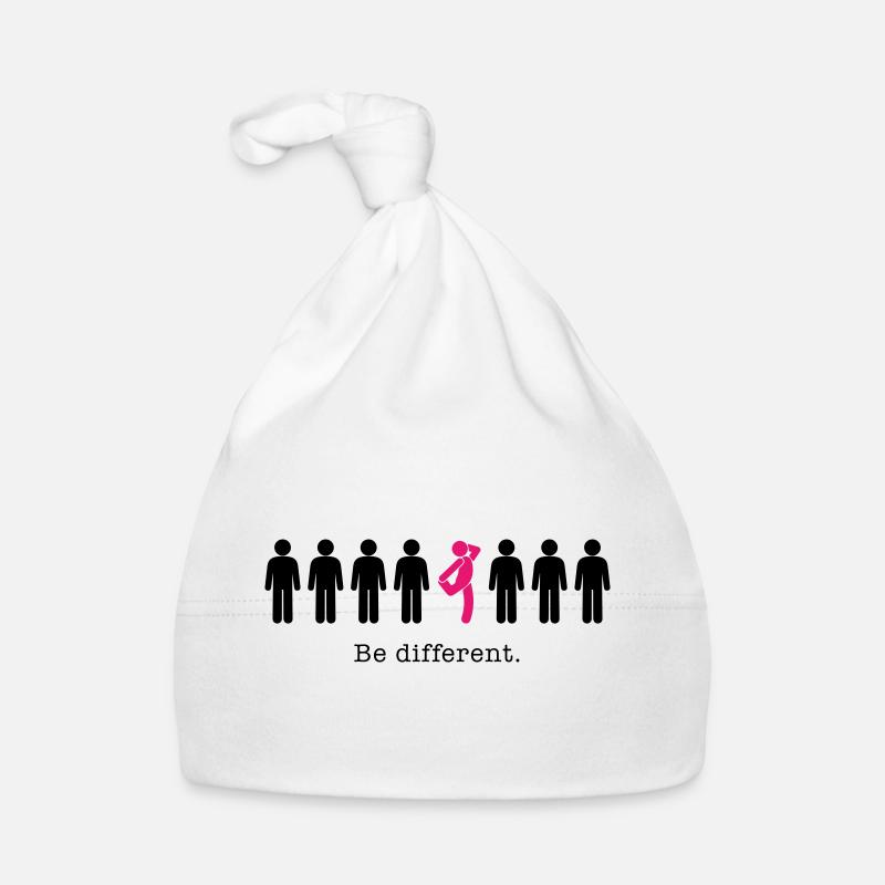 Sei anders – sei du selbst (Humor) Baby Bio-Mütze