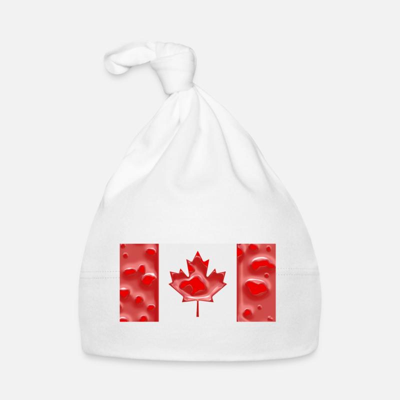 Gift for Canada Organic Baby Cap