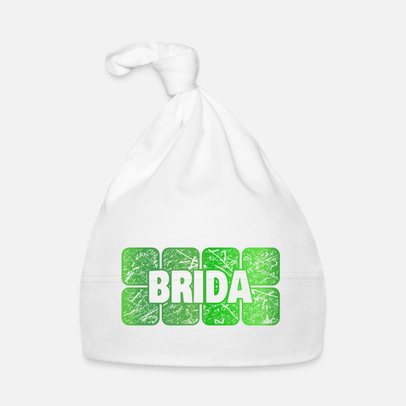 Brida comme prénom Bonnet bio Bébé