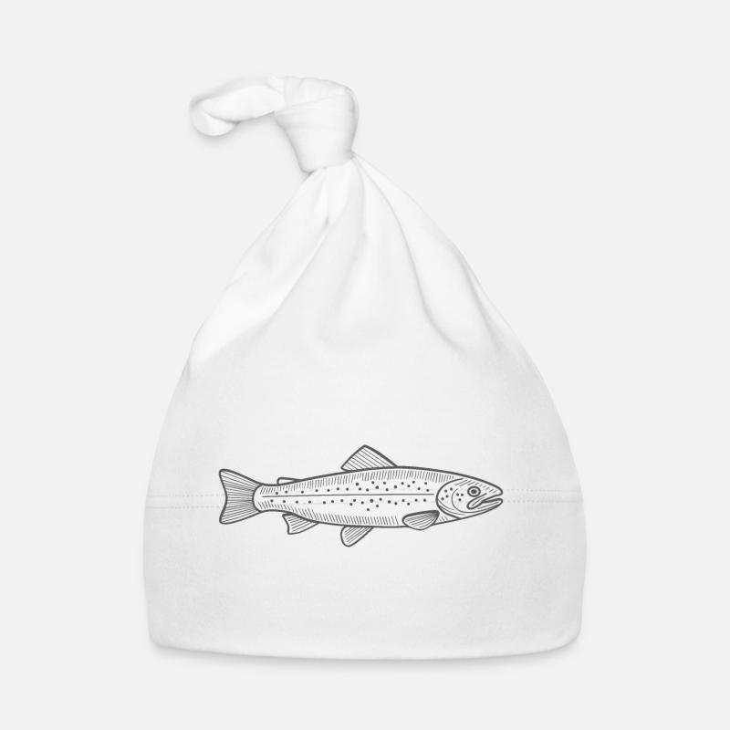 Trout Organic Baby Cap