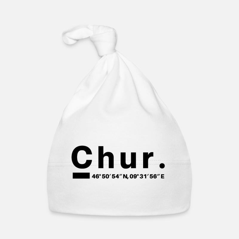 Chur Coordinates Graubünden Graubünden Graubünden Organic Baby Cap