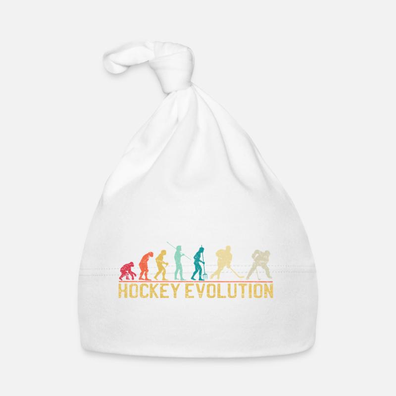 Conception de la silhouette Hockey Evolution Bonnet bio Bébé