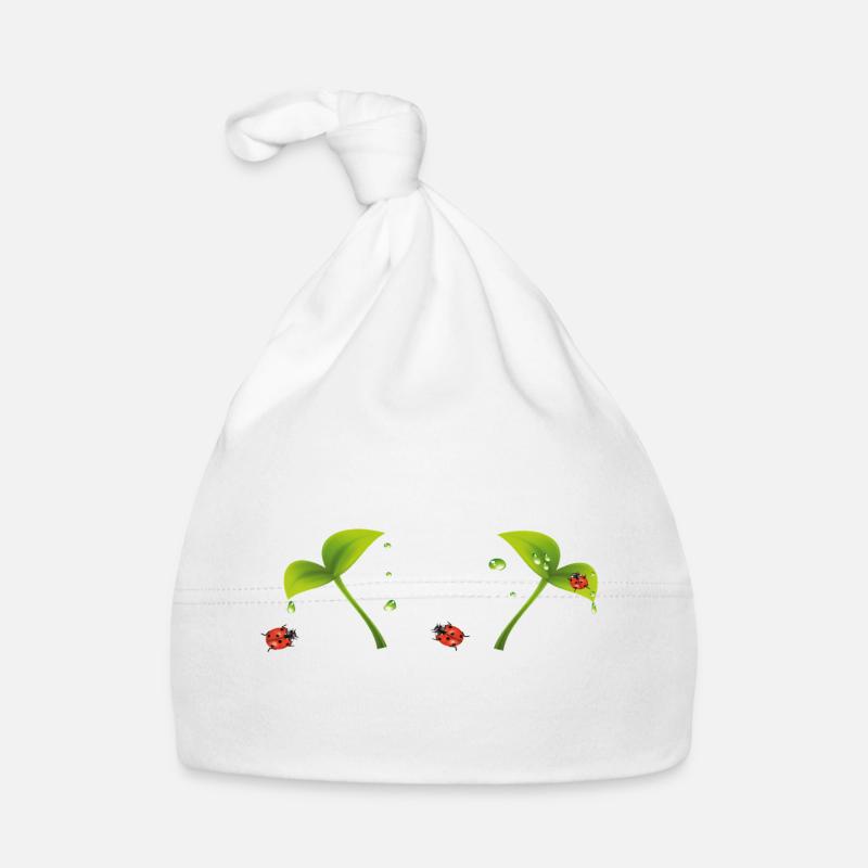 Marienkäfer Baby Bio-Mütze