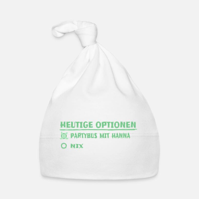 First name hanna Organic Baby Cap