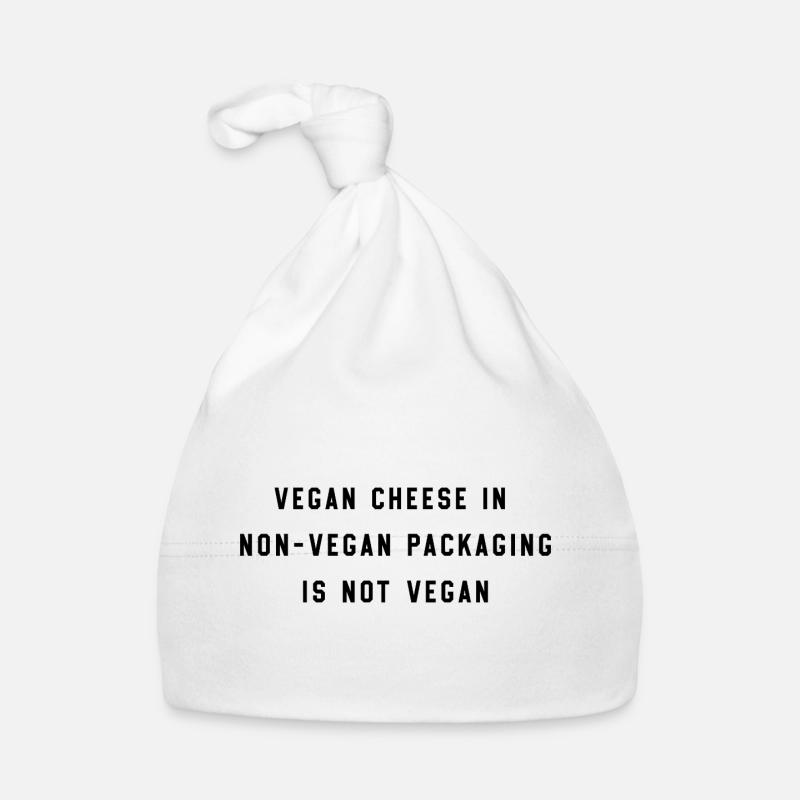 VEGAN CHEESE Baby Bio-Mütze
