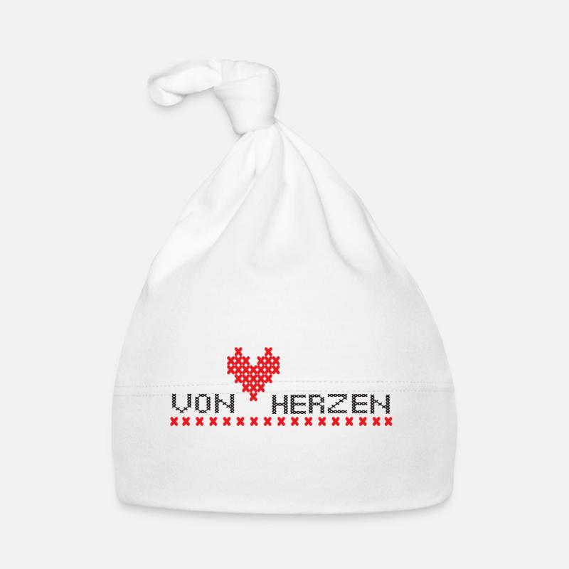 Von Herzen  Baby Bio-Mütze