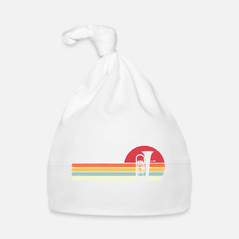 Regenbogenmessing-Sonnenuntergang Baby Bio-Mütze