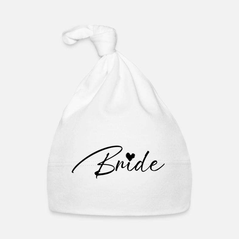 Bride Baby Bio-Mütze