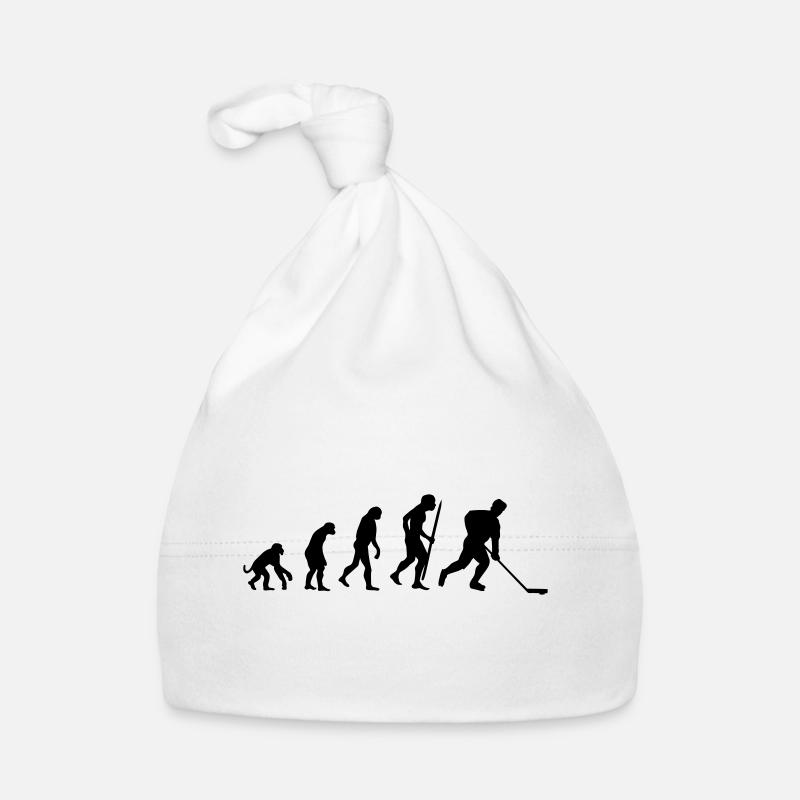 evolution of  hockey_ Baby Bio-Mütze
