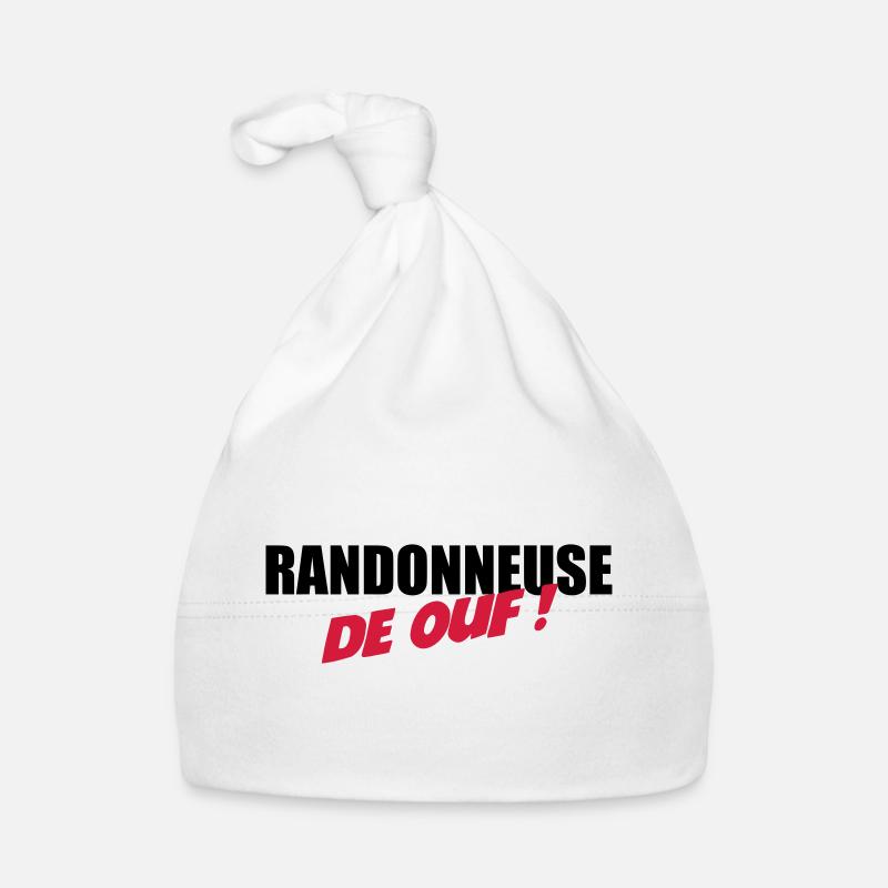 Randonneuse de ouf ! Bonnet bio Bébé