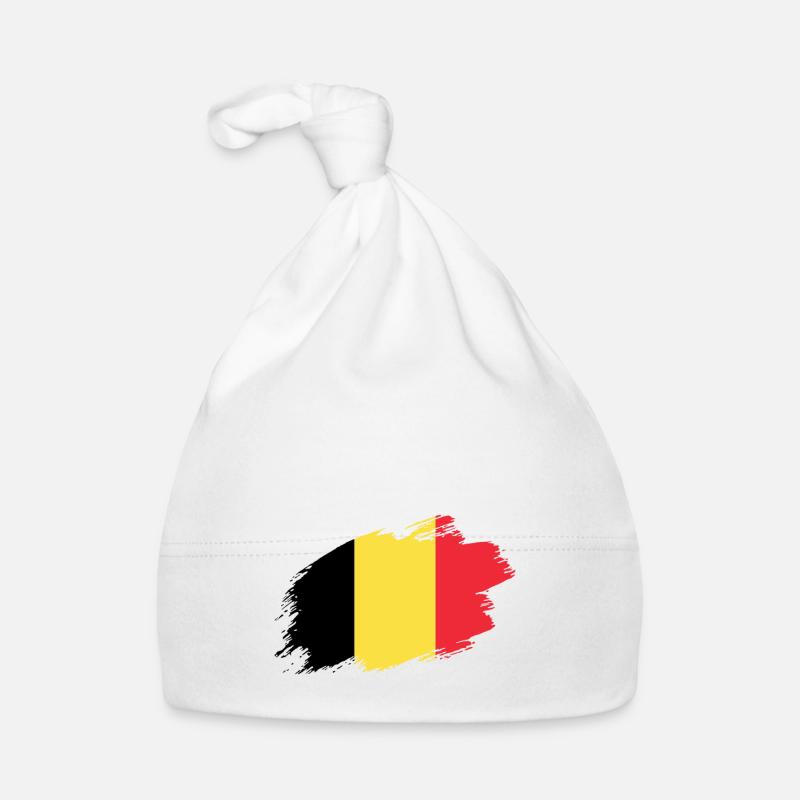 Belgique Drapeau belge drapeau Bonnet bio Bébé