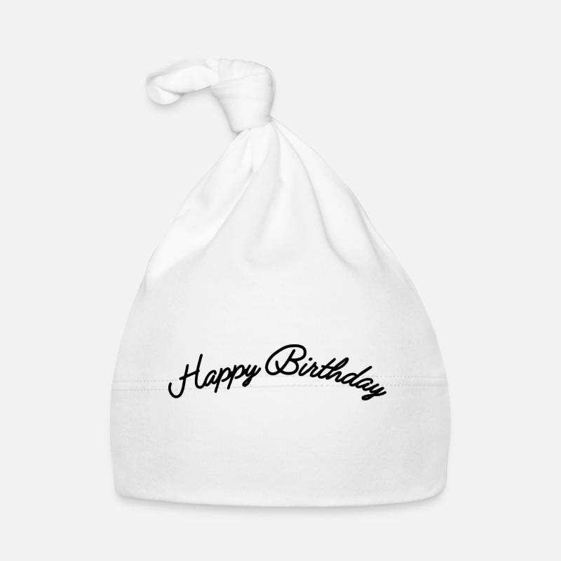 Bon anniversaire Bonnet bio Bébé