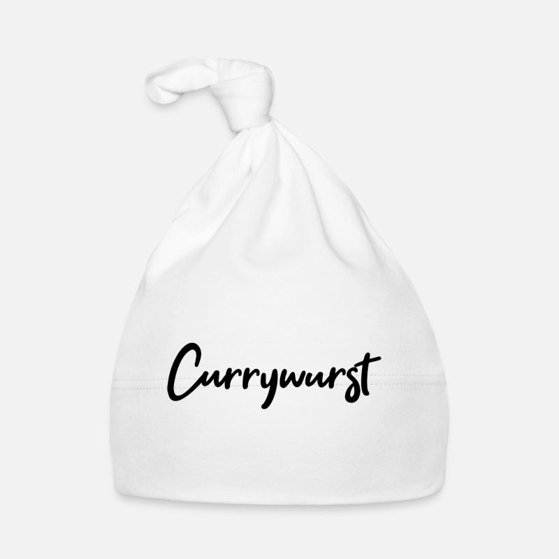 Currywurst Baby Bio-Mütze