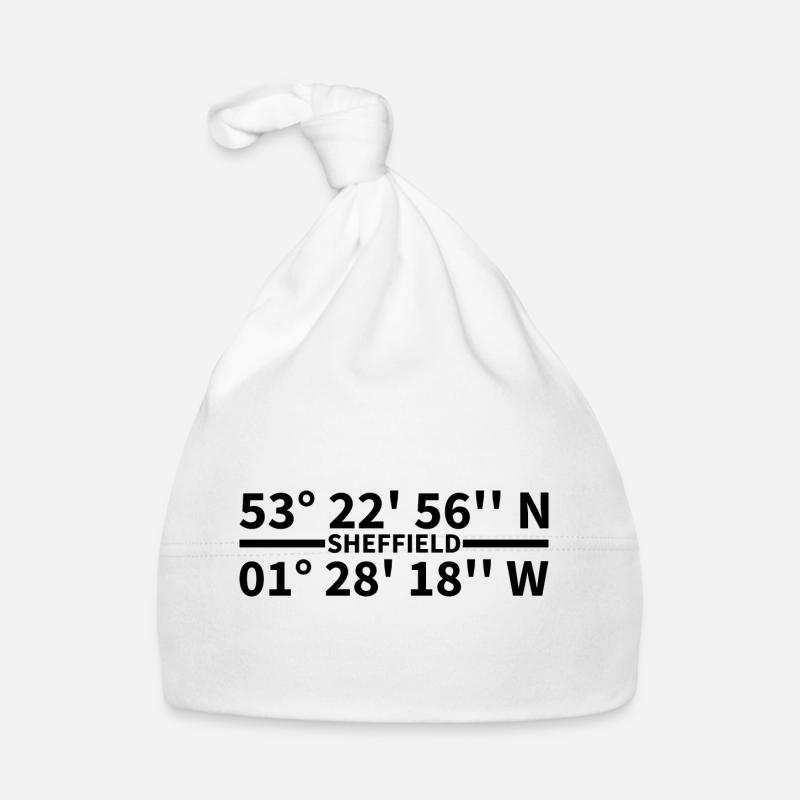 Sheffield coordinates Organic Baby Cap