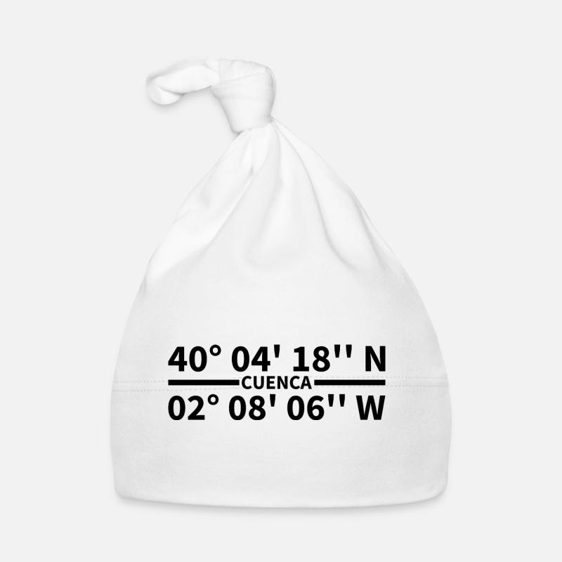 Cuenca coordinates Organic Baby Cap