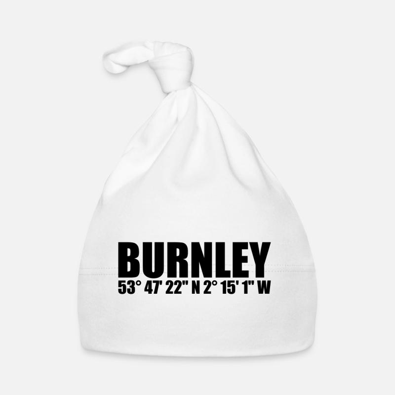 Coordonnées de Burnley - Bonnet bio Bébé - blanc