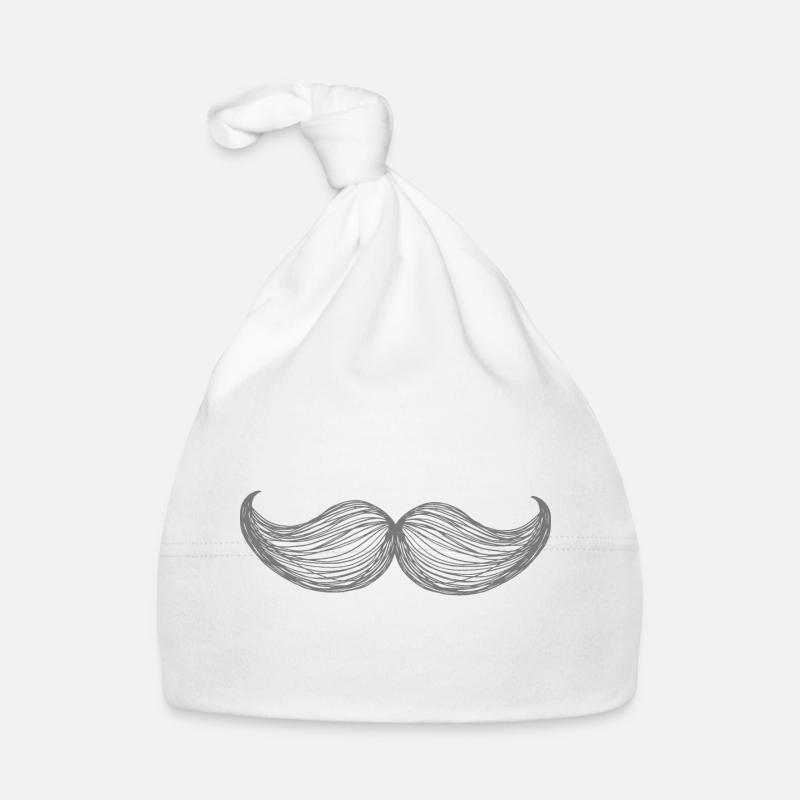 Schnurrbart Baby Bio-Mütze