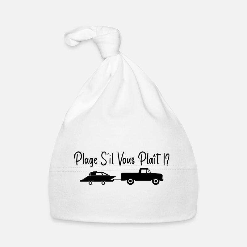 Plage S'il Vous Plaît !? Bonnet bio Bébé