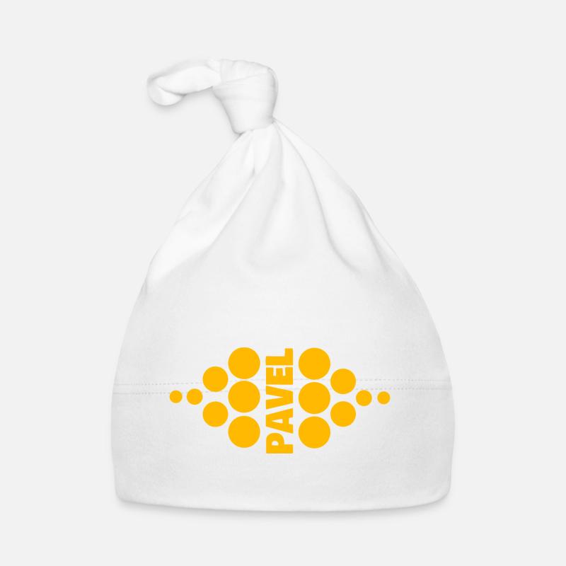 First name Pavel Organic Baby Cap