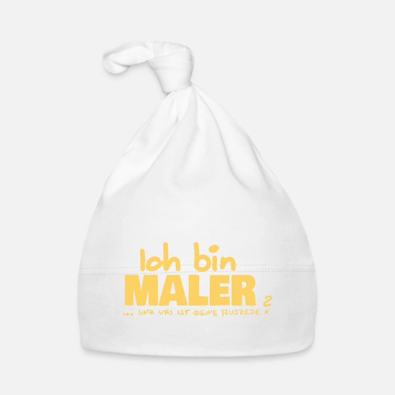 Maler Baby Bio-Mütze