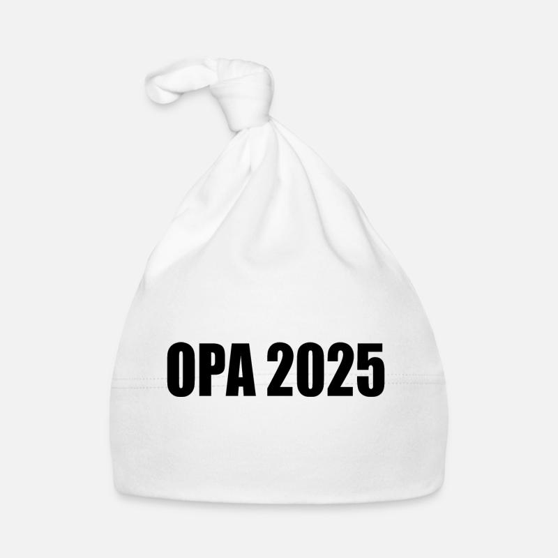 Opa 2025 Baby Bio-Mütze