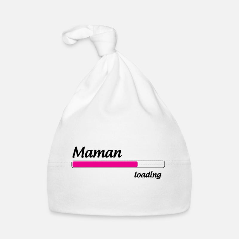 Maman loading... Please Wait - Future Mère Bonnet bio Bébé