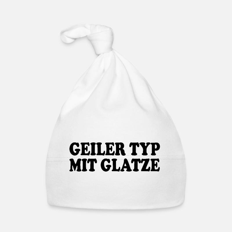 geiler typ mit glatze Baby Bio-Mütze