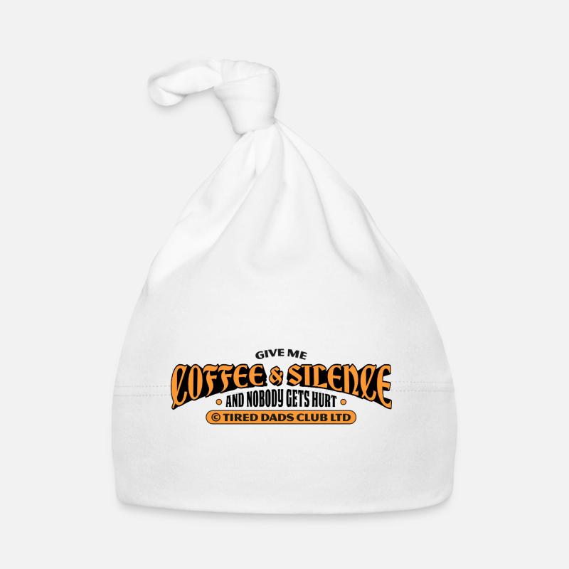 Tired Dads Club – Kaffee & Ruhe Baby Bio-Mütze