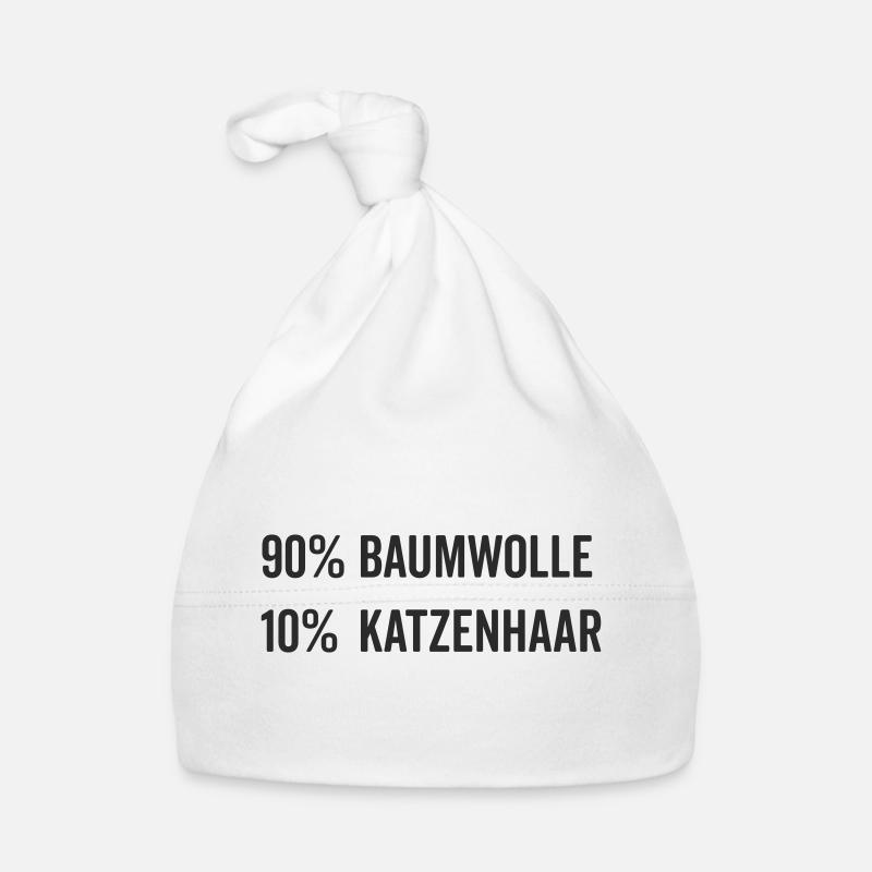 Baumwolle Katzenhaar Geschenk Katzenfreund Baby Bio-Mütze