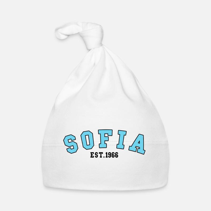 Sofia fondée en 1966 Bonnet bio Bébé
