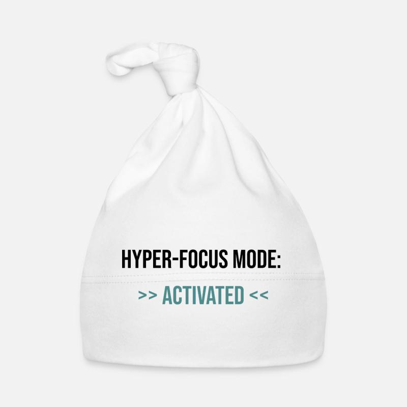 Hyper-Focus Mode: Activated - Statement Organic Baby Cap