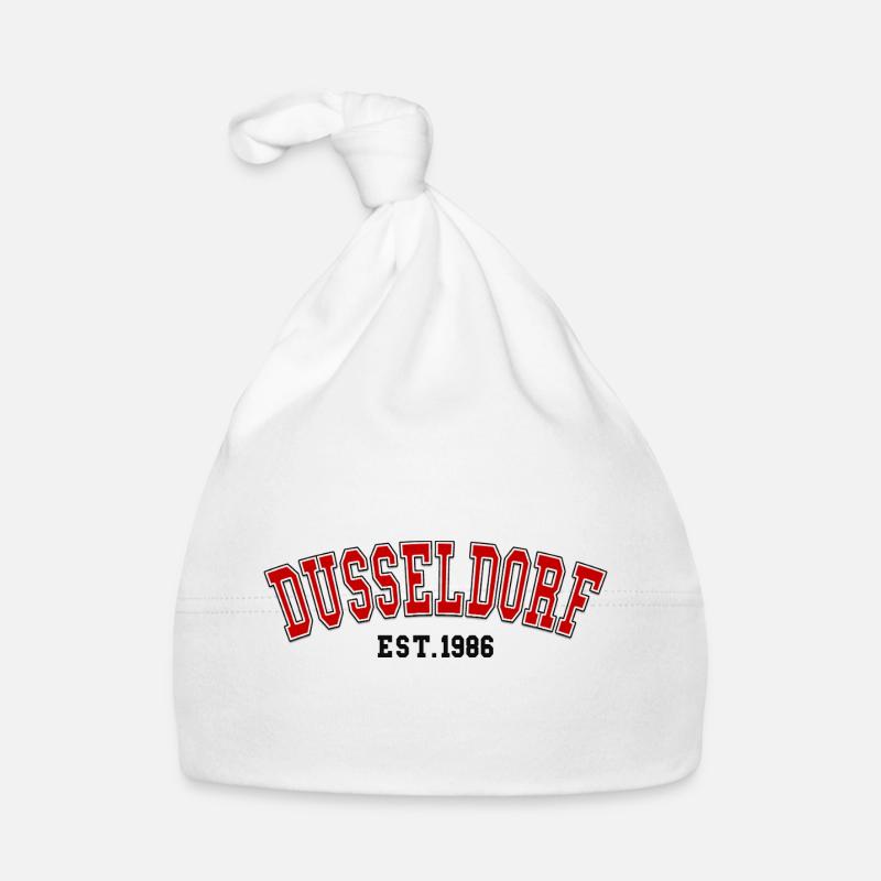 Düsseldorf gegründet 1986 Baby Bio-Mütze