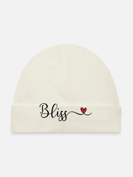 félicité - Bonnet bio Bébé - blanc - Devant